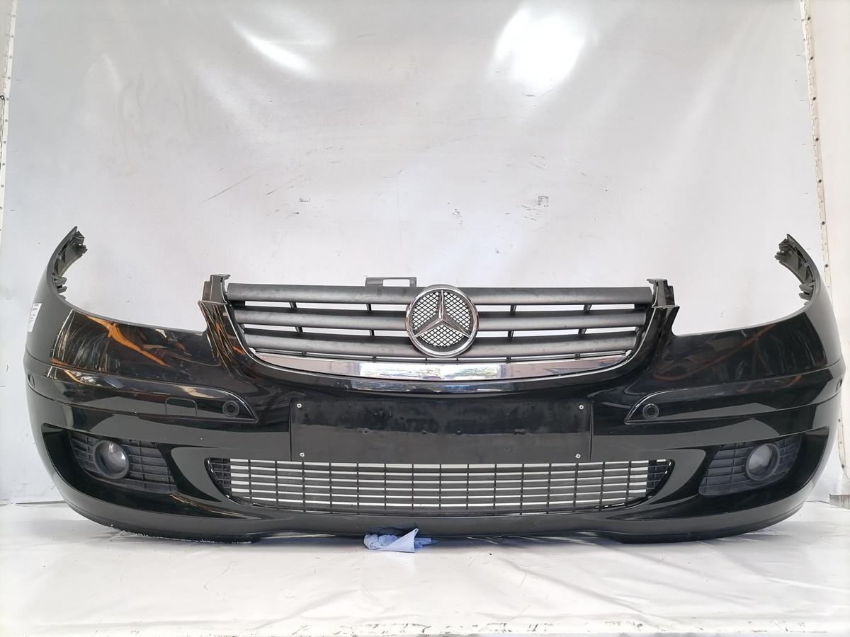 Mercedes A Klasse W169 original Sto&szlig;stange Stossf&auml;nger vorn 696 Nachtschwarz Bj.2006